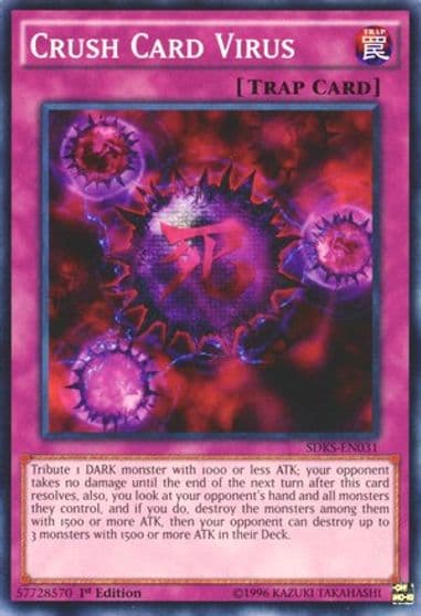 Crush Card Virus Structure Deck: Seto Kaiba Yu-Gi-Oh! card