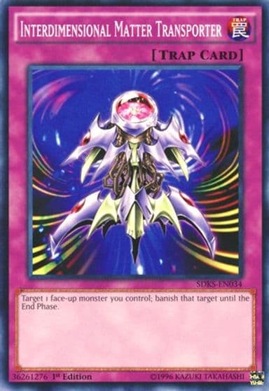 Interdimensional Matter Transporter Structure Deck: Seto Kaiba Yu-Gi-Oh! card