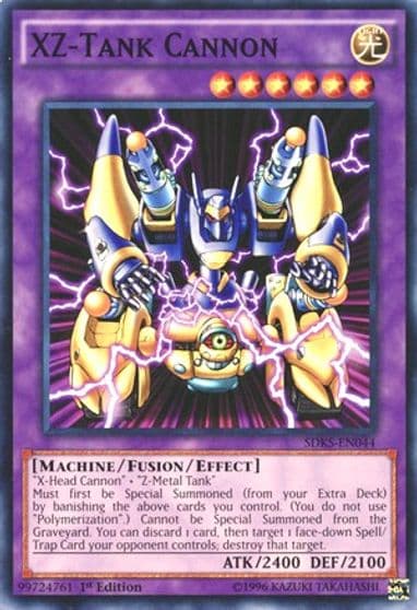 XZ Tank Cannon Structure Deck: Seto Kaiba Yu-Gi-Oh! card