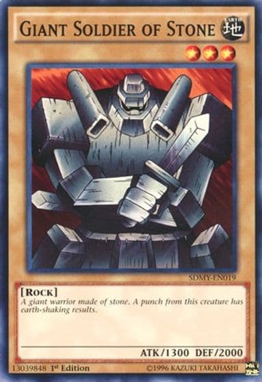 Giant Soldier of Stone Structure Deck: Yugi Muto Yu-Gi-Oh! card