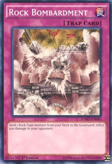 Rock Bombardment Structure Deck: Yugi Muto Yu-Gi-Oh! card