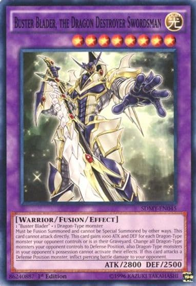 Buster Blader the Dragon Destroyer Swordsman Structure Deck: Yugi Muto Yu-Gi-Oh! card