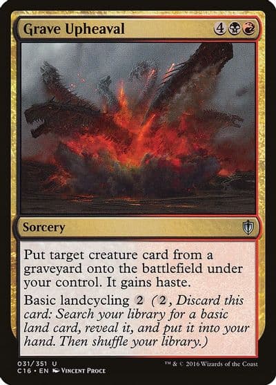 Grave Upheaval Commander 2016 Magic card