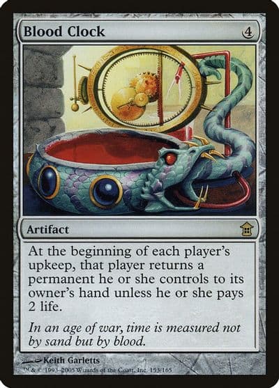 Blood Clock Saviors of Kamigawa Magic card