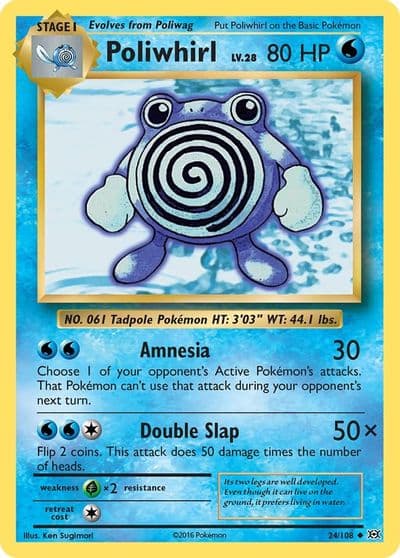 Poliwhirl XY - Evolutions Pokemon card