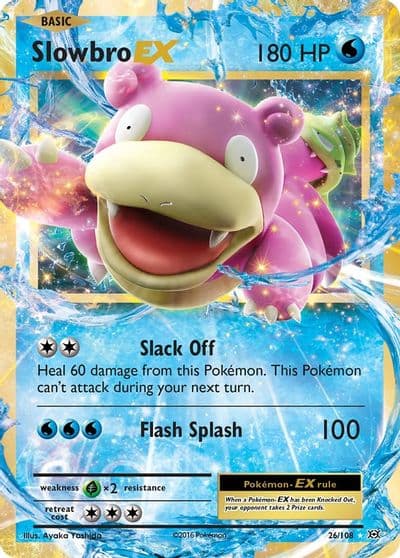 Slowbro EX XY - Evolutions Pokemon card