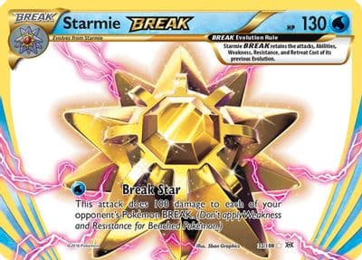 Starmie BREAK XY - Evolutions Pokemon card