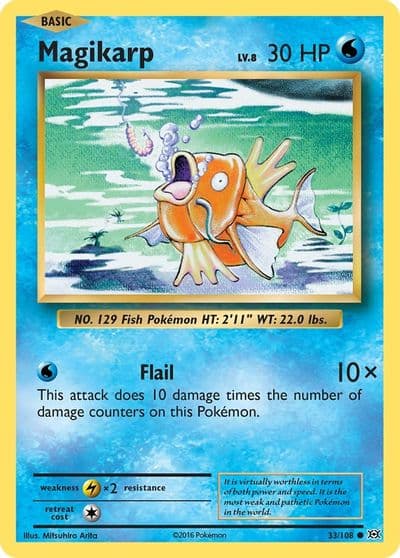 Magikarp XY - Evolutions Pokemon card