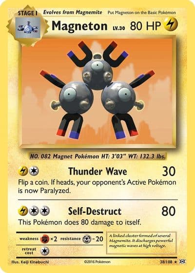 Magneton XY - Evolutions Pokemon card