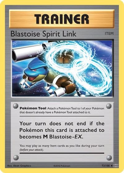 Blastoise Spirit Link XY - Evolutions Pokemon card