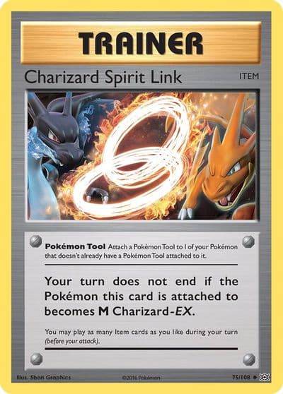 Charizard Spirit Link XY - Evolutions Pokemon card