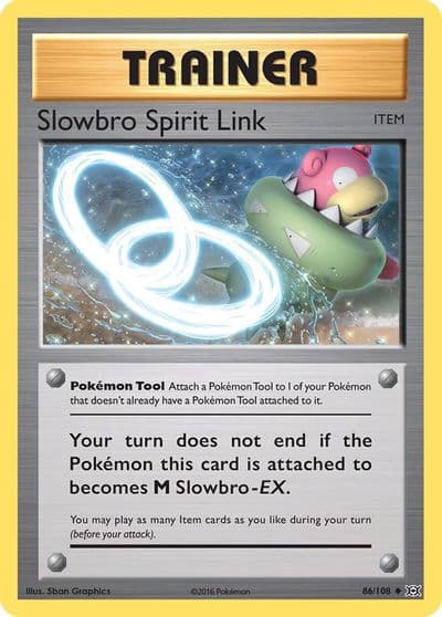 Slowbro Spirit Link XY - Evolutions Pokemon card