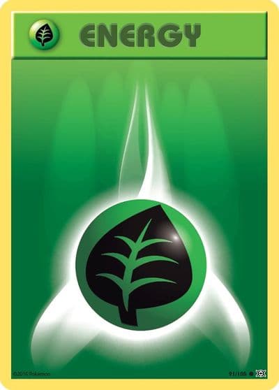 Grass Energy XY - Evolutions Pokemon card