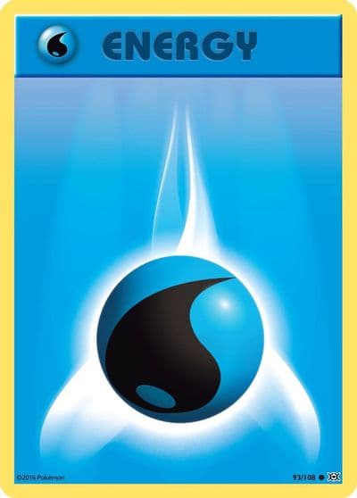 Water Energy XY - Evolutions Pokemon card
