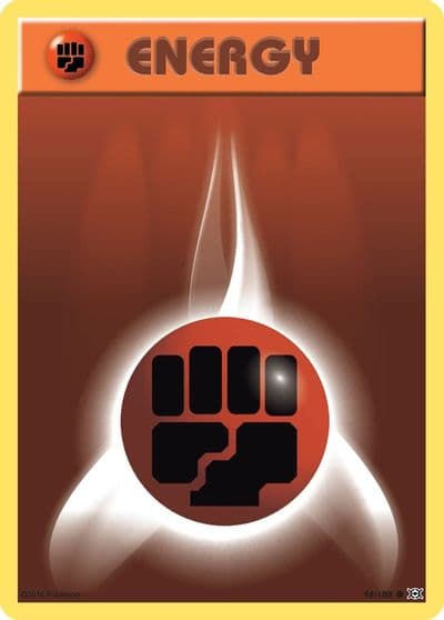 Fighting Energy XY - Evolutions Pokemon card