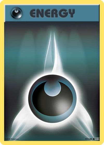 Darkness Energy XY - Evolutions Pokemon card