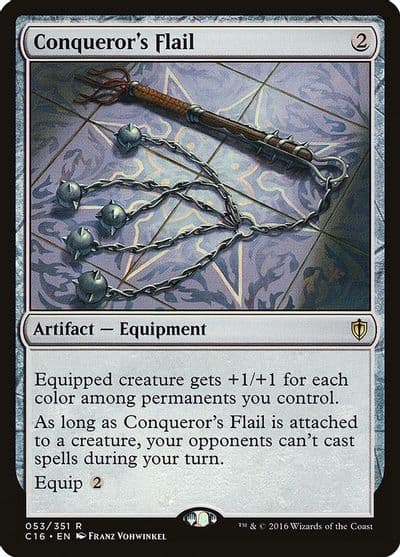 Conquerors Flail Commander 2016 Magic card