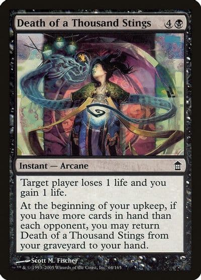 Death of a Thousand Stings Saviors of Kamigawa Magic card