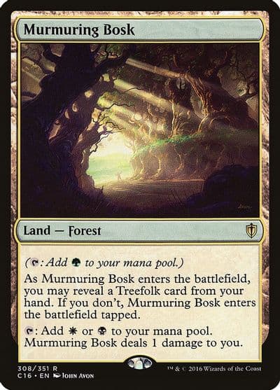Murmuring Bosk Commander 2016 Magic card