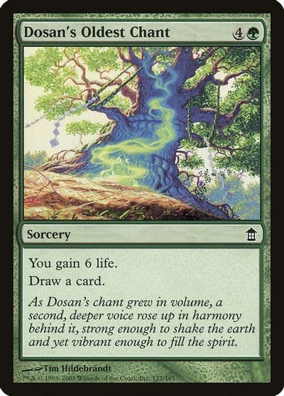 Dosans Oldest Chant Saviors of Kamigawa Magic card