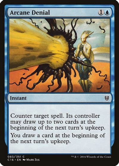 Arcane Denial Commander 2016 Magic card