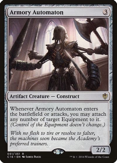 Armory Automaton Commander 2016 Magic card