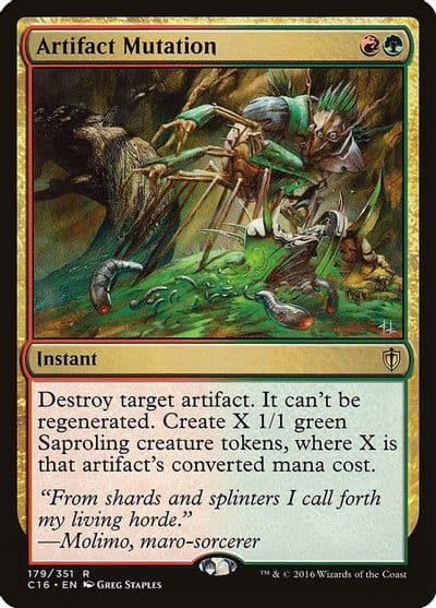 Artifact Mutation Commander 2016 Magic card