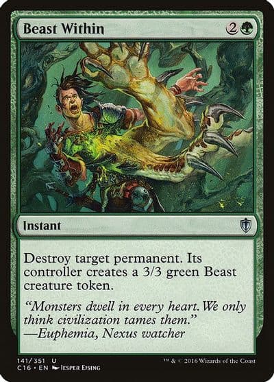 Beast Within Commander 2016 Magic card