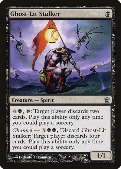 Ghost Lit Stalker Saviors of Kamigawa Magic card