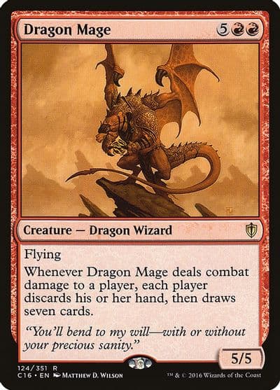 Dragon Mage Commander 2016 Magic card