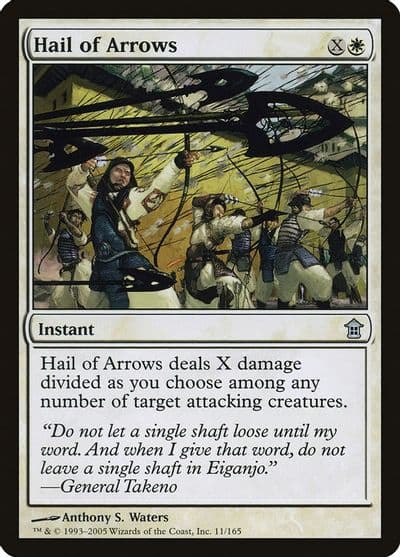 Hail of Arrows Saviors of Kamigawa Magic card