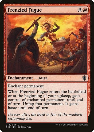 Frenzied Fugue Commander 2016 Magic card
