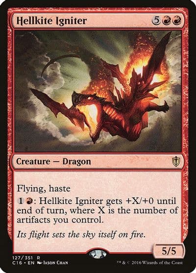 Hellkite Igniter Commander 2016 Magic card