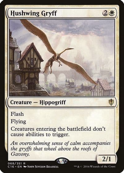 Hushwing Gryff Commander 2016 Magic card