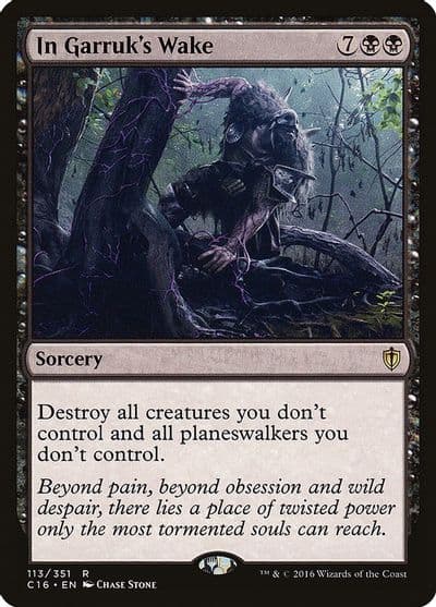 In Garruks Wake Commander 2016 Magic card