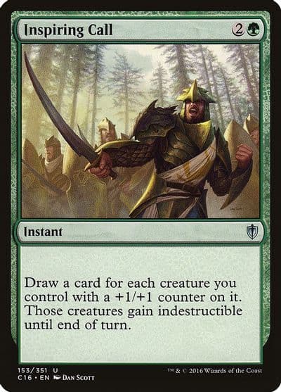 Inspiring Call Commander 2016 Magic card