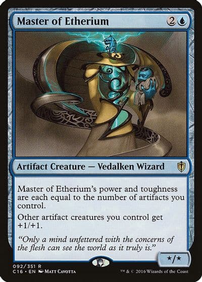 Master of Etherium Commander 2016 Magic card