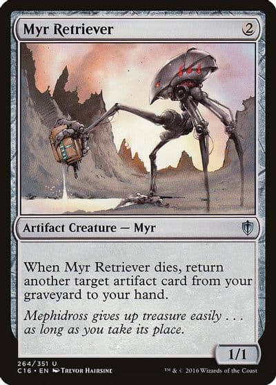 Myr Retriever Commander 2016 Magic card