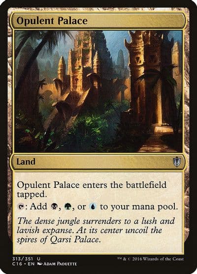 Opulent Palace Commander 2016 Magic card