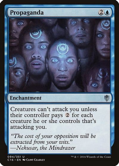 Propaganda Commander 2016 Magic card