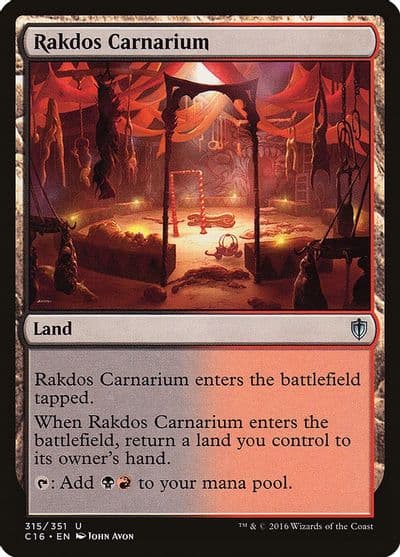 Rakdos Carnarium Commander 2016 Magic card