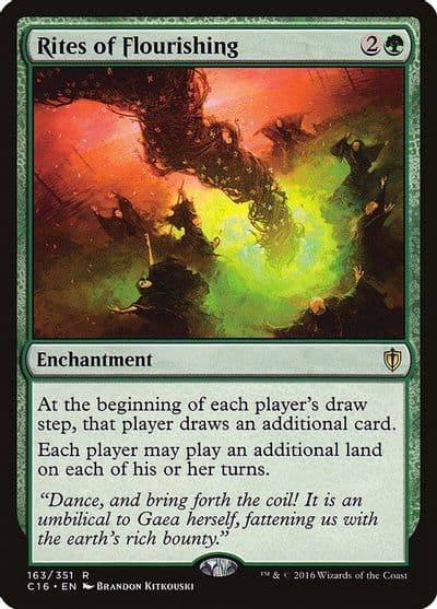 Rites of Flourishing Commander 2016 Magic card
