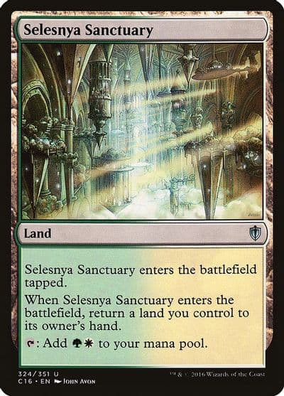 Selesnya Sanctuary Commander 2016 Magic card