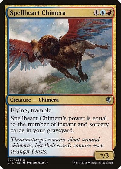 Spellheart Chimera Commander 2016 Magic card