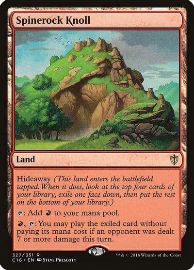 Spinerock Knoll Commander 2016 Magic card
