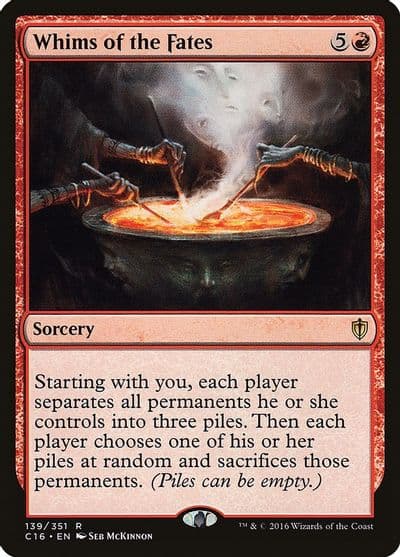 Whims of the Fates Commander 2016 Magic card