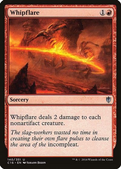 Whipflare Commander 2016 Magic card
