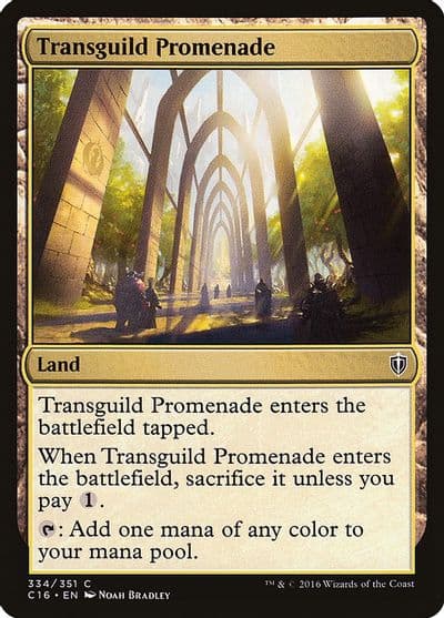 Transguild Promenade Commander 2016 Magic card