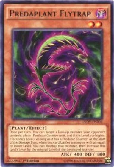 Predaplant Flytrap Invasion: Vengeance Yu-Gi-Oh! card