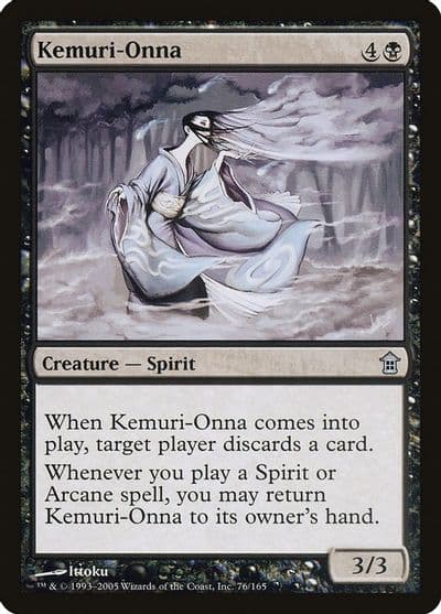 Kemuri Onna Saviors of Kamigawa Magic card